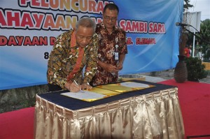 Penanadatanganan Nota