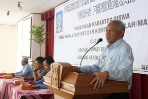 Bupati Sleman Berikan Pengarahan